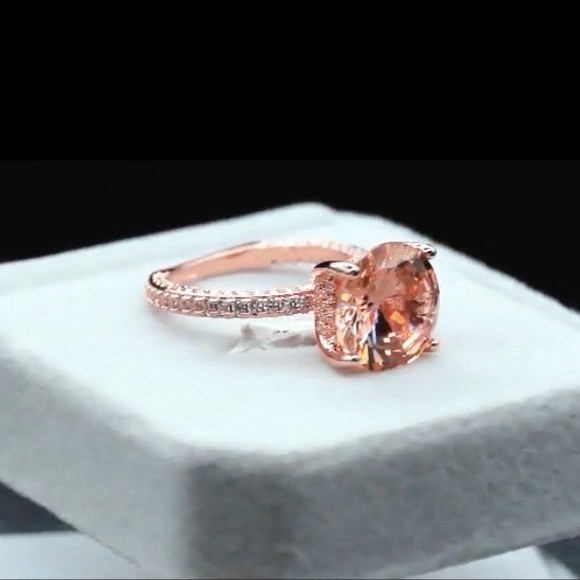 Champagne Diamond Statement Ring - Picture 5 of 15